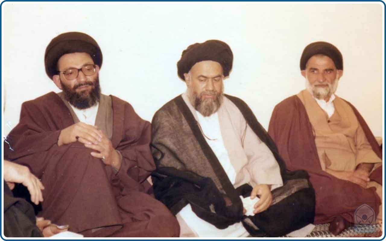 السيد جمال الدين الخوئي والسيد جلال الدين فقيه إيماني